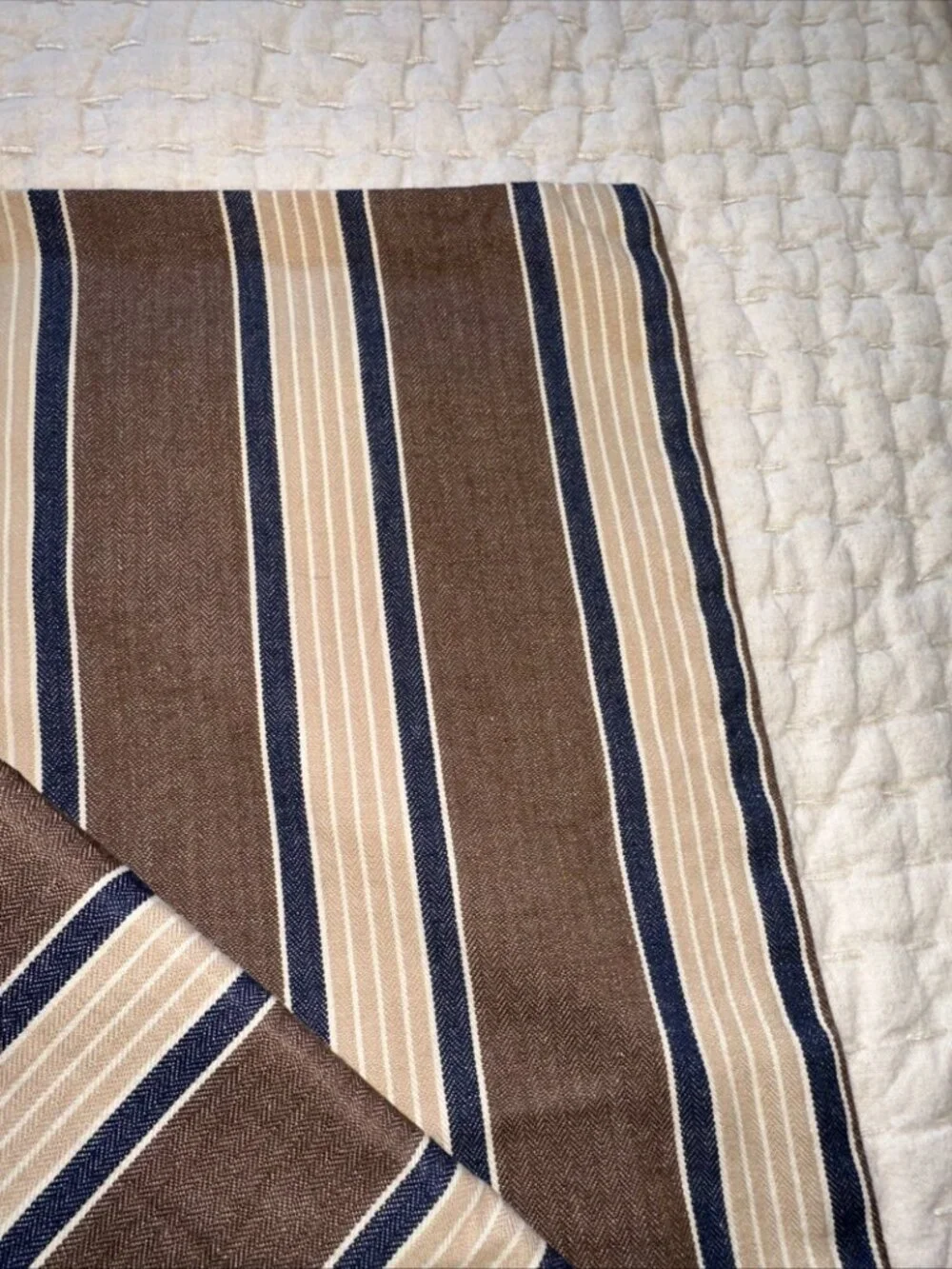 3 Pottery Barn Celeste Stripe 20 x 20 Cotton Pillow Covers